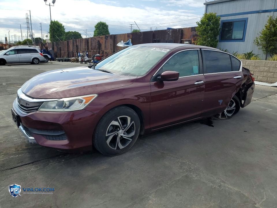 2017 HONDA ACCORD LX – Lot 52736616 auction photo