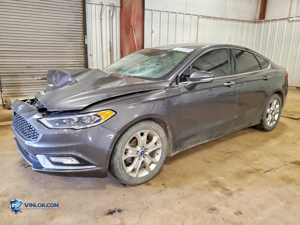 2017 FORD FUSION TITANIUM – Lot 52737816 auction photo
