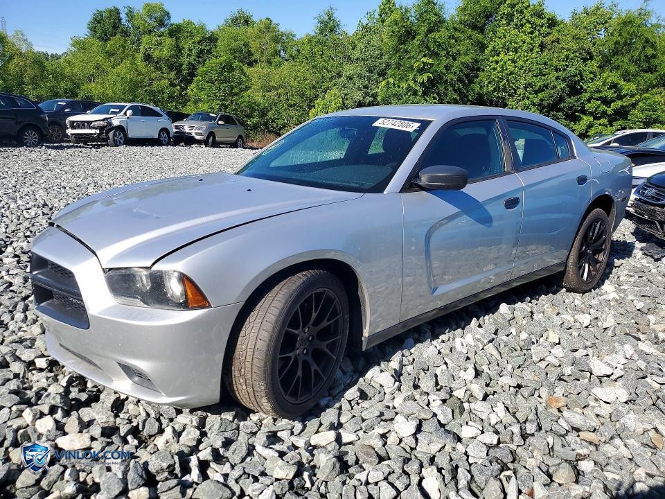2014 DODGE CHARGER POLICE – Lot 52742806 auction photo