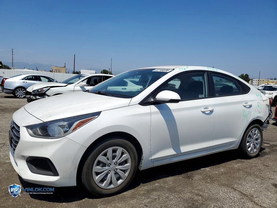2020 HYUNDAI ACCENT SE – Lot 52749236 auction photo