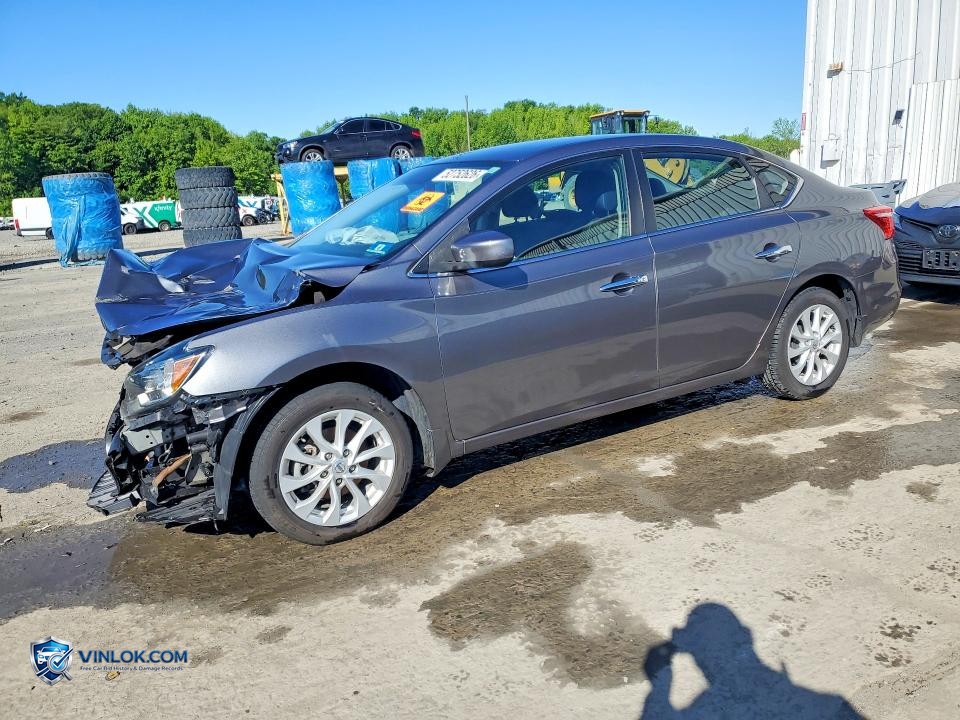 2018 NISSAN SENTRA SV – Lot 52752626 auction photo