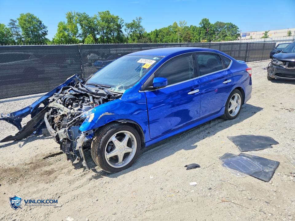 2013 NISSAN SENTRA S – Lot 52755746 auction photo