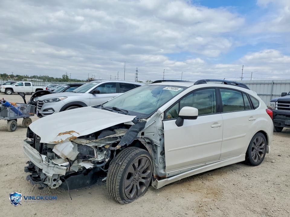 2012 SUBARU IMPREZA SPORT LIMITED – Lot 52756086 auction photo