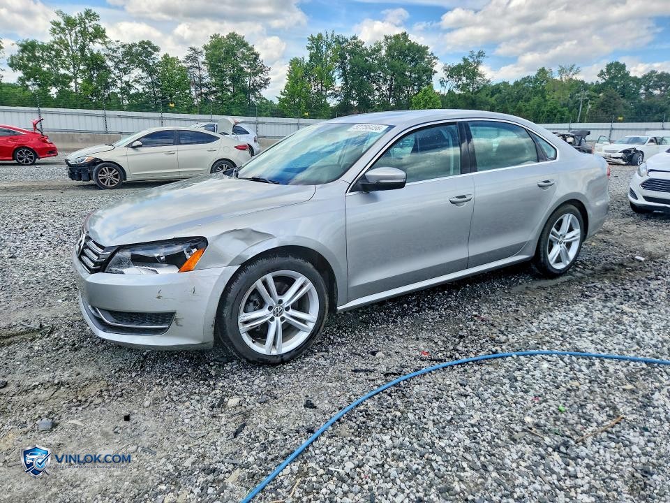 2014 VOLKSWAGEN PASSAT SE – Lot 52756456 auction photo