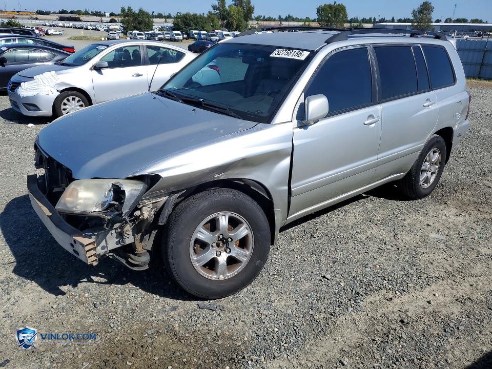 2005 TOYOTA HIGHLANDER LIMITED – Lot 52758186 auction photo