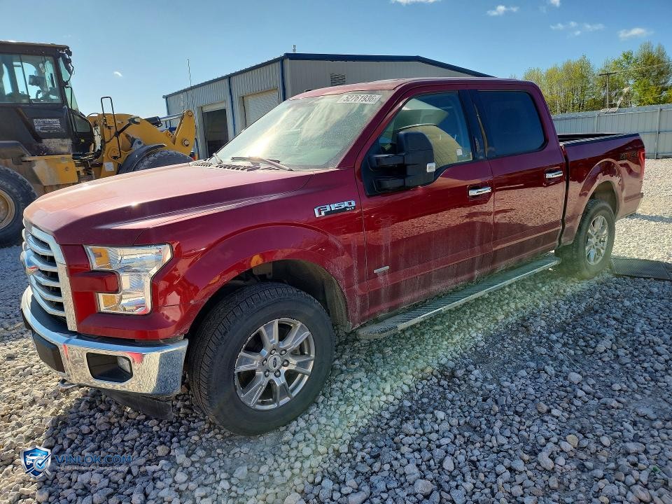 2017 FORD F150 SUPERCREW – Lot 52761936 auction photo