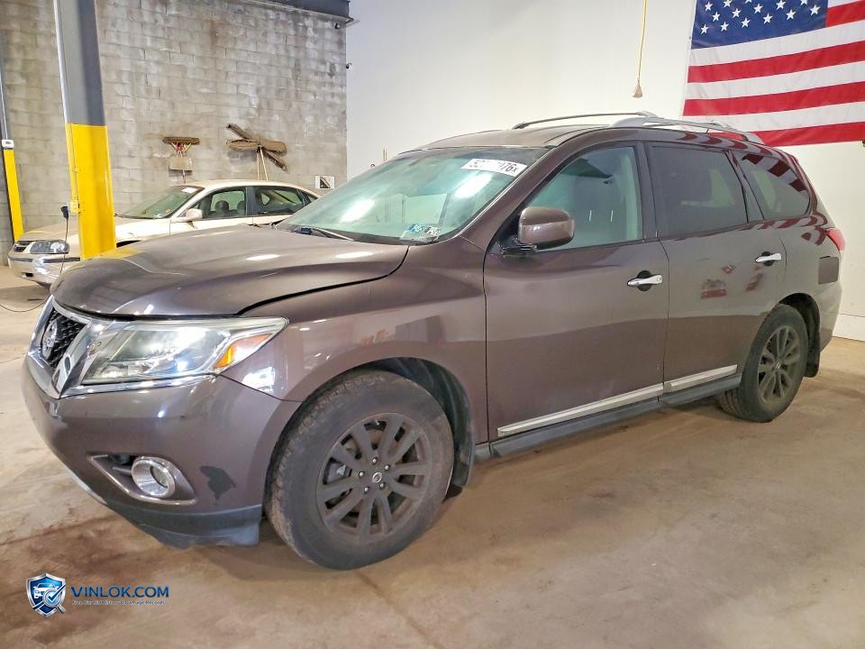 2015 NISSAN PATHFINDER SL – Lot 52768976 auction photo