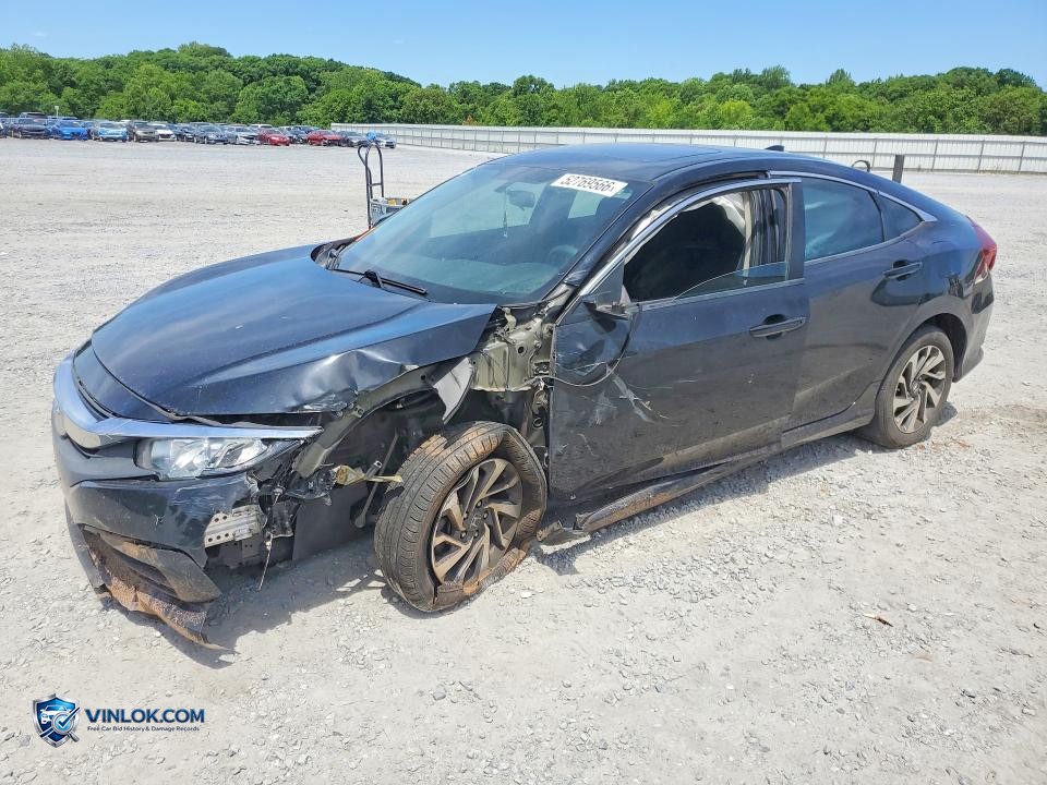 2018 HONDA CIVIC EX – Lot 52769566 auction photo