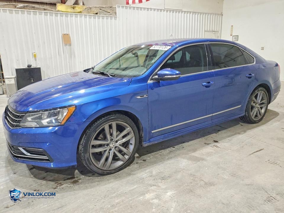 2017 VOLKSWAGEN PASSAT R-LINE – Lot 52770126 auction photo