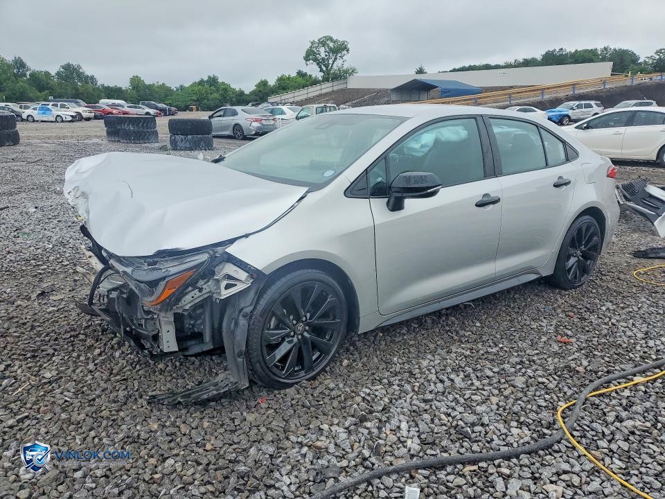 2021 TOYOTA COROLLA SE NIGHTSHADE EDITION – Lot 52770586 auction photo