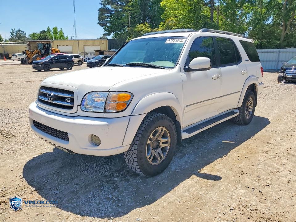 2004 TOYOTA SEQUOIA LIMITED – Lot 52773016 auction photo