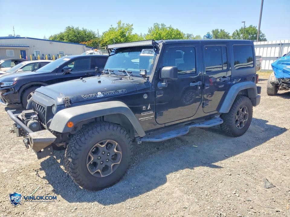 2016 JEEP WRANGLER UNLIMITED SPORT – Lot 52773056 auction photo