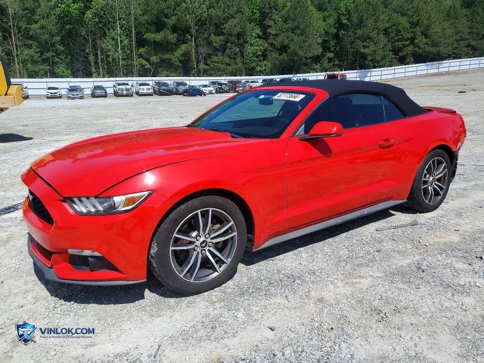 2017 FORD MUSTANG – Lot 52773666 auction photo