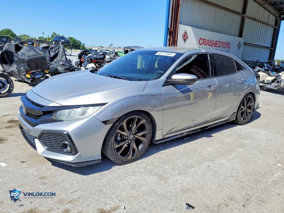2018 HONDA CIVIC SPORT – Lot 52777866 auction photo