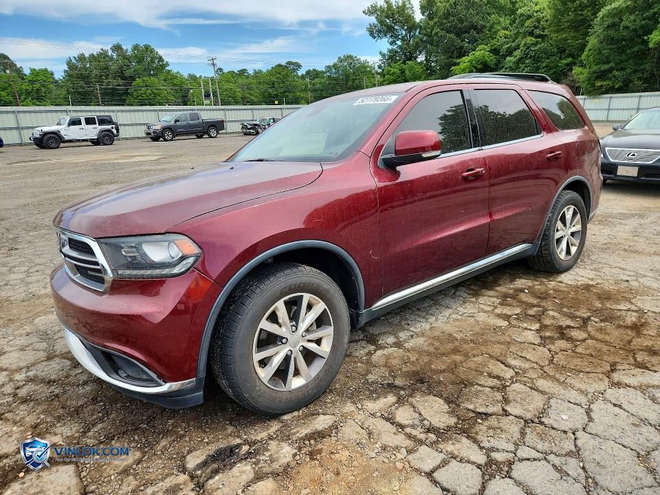 2016 DODGE DURANGO LIMITED – Lot 52779266 auction photo