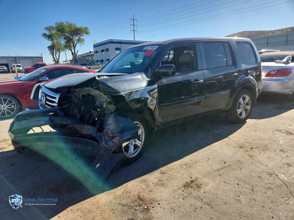 2012 HONDA PILOT EXL – Lot 52779456 auction photo