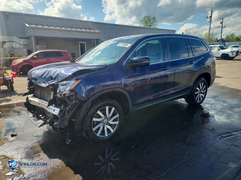 2022 HONDA PILOT EXL – Lot 52783836 auction photo