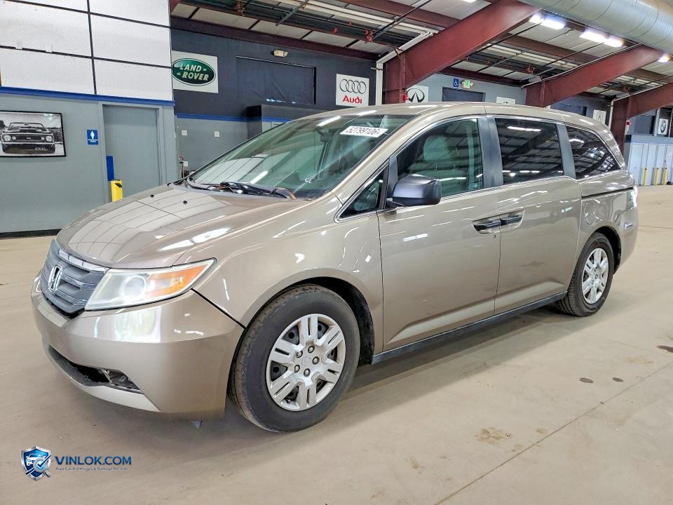 2011 HONDA ODYSSEY LX – Lot 52799106 auction photo