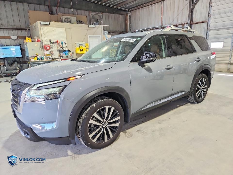 2025 NISSAN PATHFINDER PLATINUM – Lot 52803676 auction photo