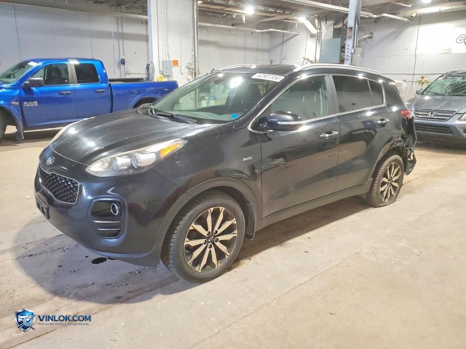 2017 KIA SPORTAGE EX – Lot 52807356 auction photo