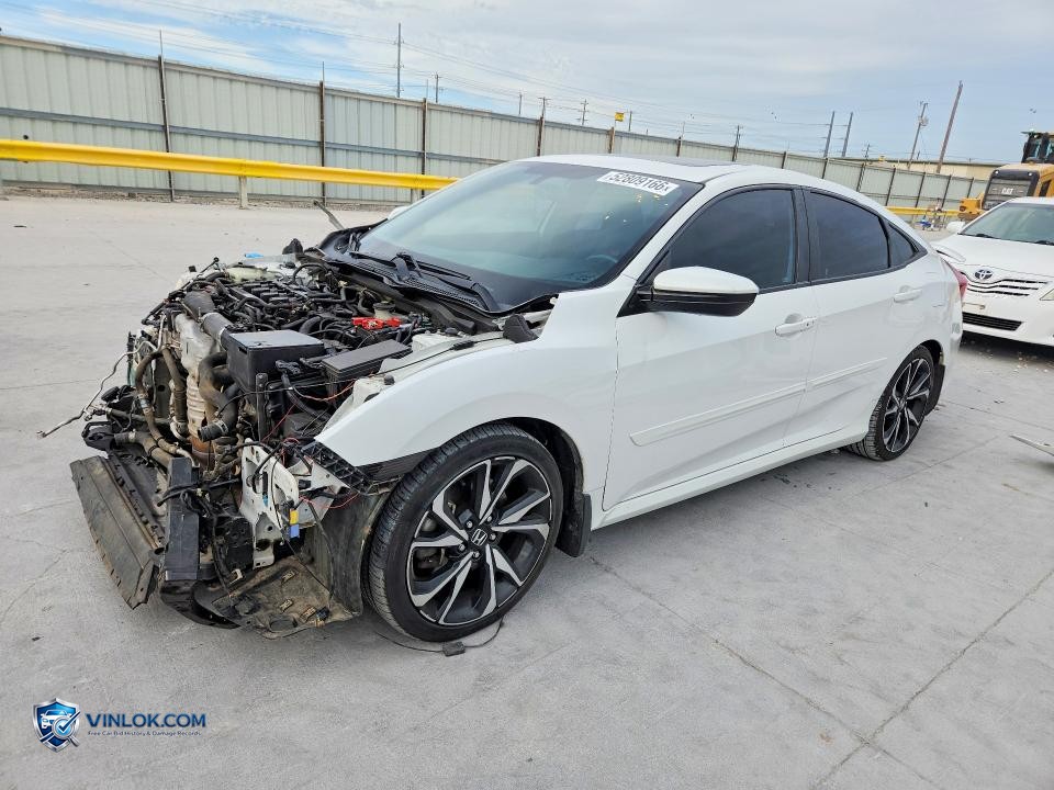 2019 HONDA CIVIC SI – Lot 52809166 auction photo
