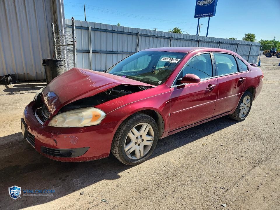2006 CHEVROLET IMPALA LT – Lot 52810626 auction photo