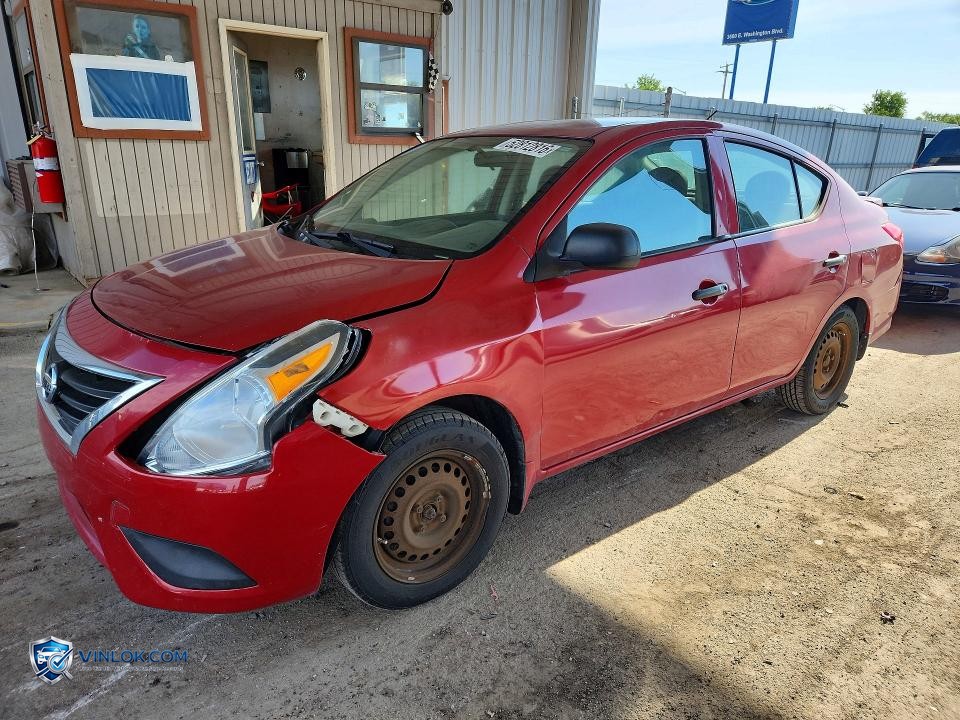 2015 NISSAN VERSA 1.6 S PLUS – Lot 52812816 auction photo