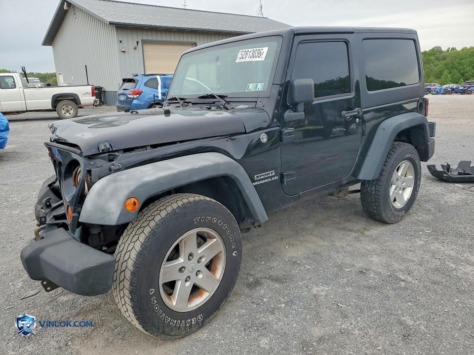 2010 JEEP WRANGLER SPORT – Lot 52813036 auction photo