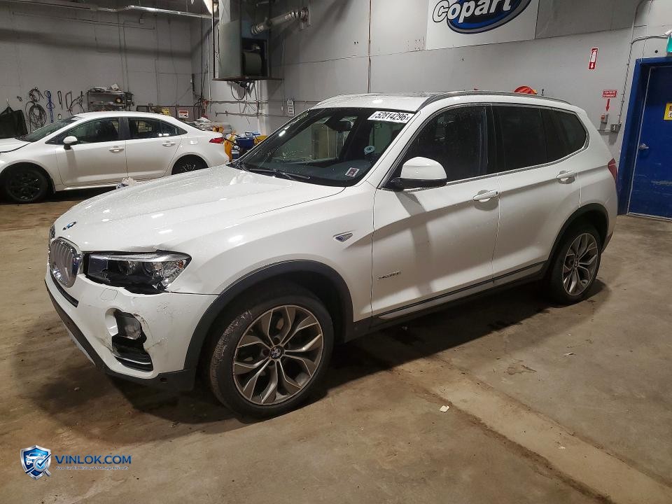2015 BMW X3 XDRIVE28I – Lot 52814296 auction photo