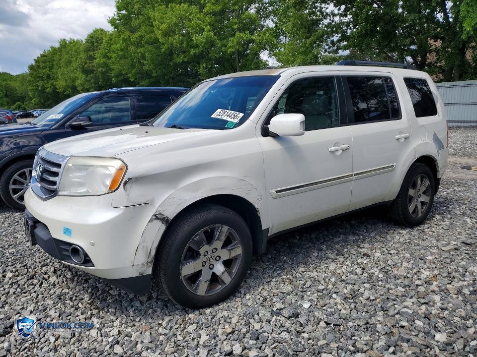 2014 HONDA PILOT TOURING – Lot 52814456 auction photo