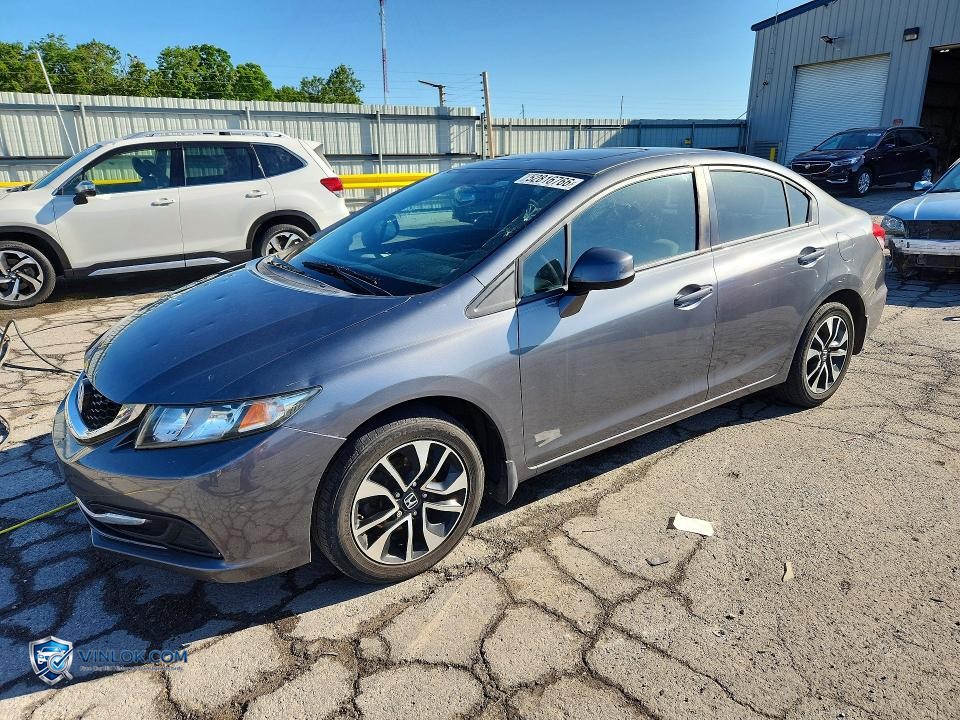 2013 HONDA CIVIC EX – Lot 52816766 auction photo