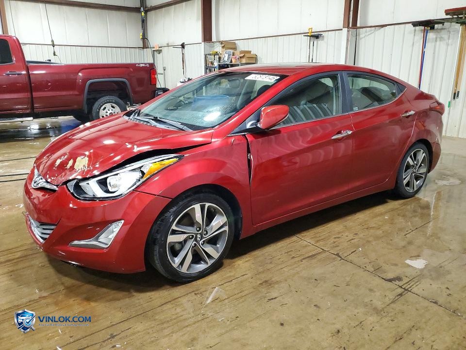 2015 HYUNDAI ELANTRA LIMITED – Lot 52818146 auction photo