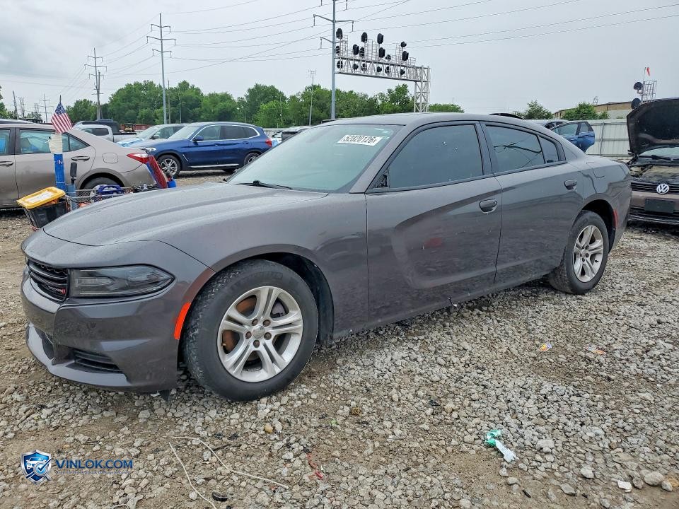 2019 DODGE CHARGER SXT – Lot 52820126 auction photo