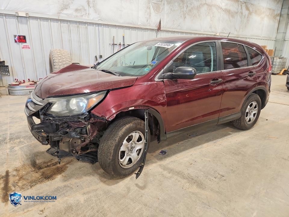 2014 HONDA CR-V LX – Lot 52820896 auction photo