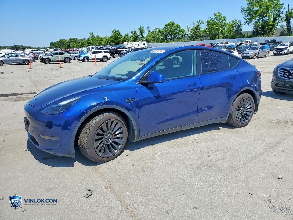 2022 TESLA MODEL Y – Lot 52824636 auction photo