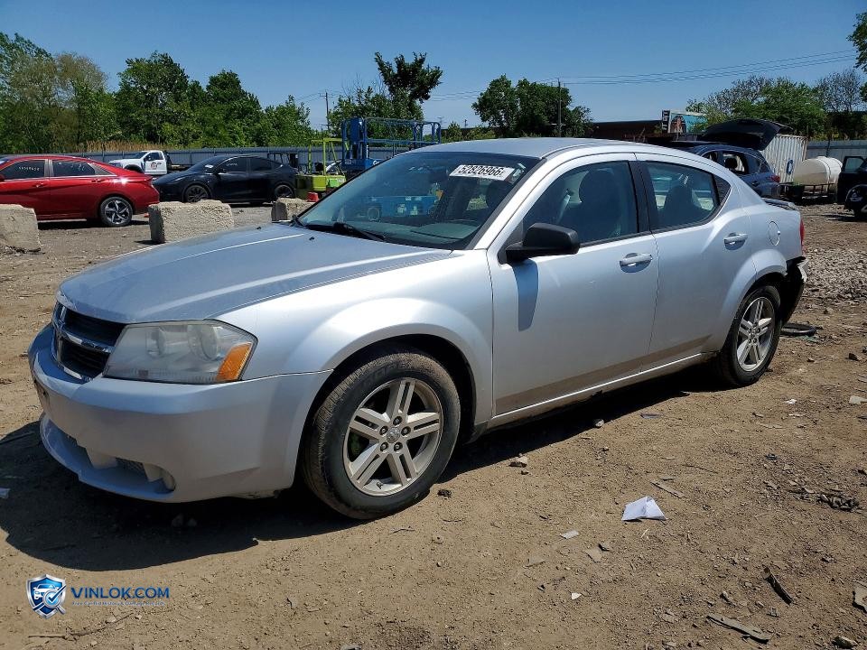 2008 DODGE AVENGER SXT – Lot 52826966 auction photo