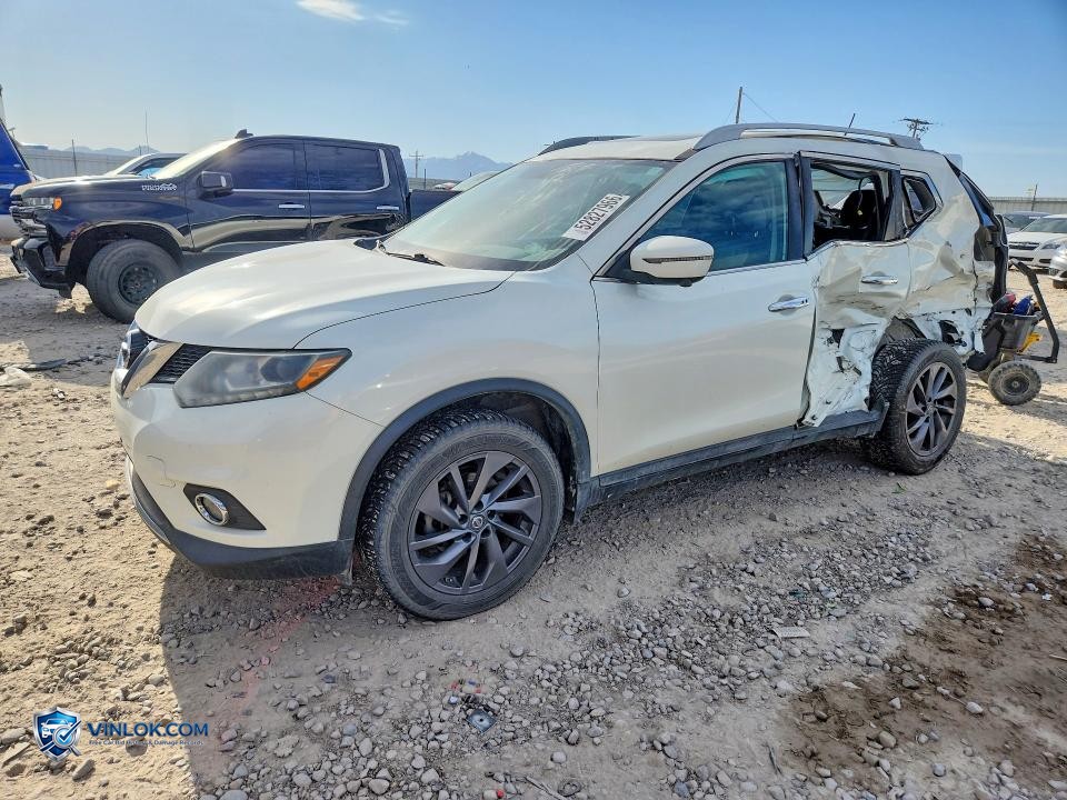 2016 NISSAN ROGUE SL – Lot 52827966 auction photo