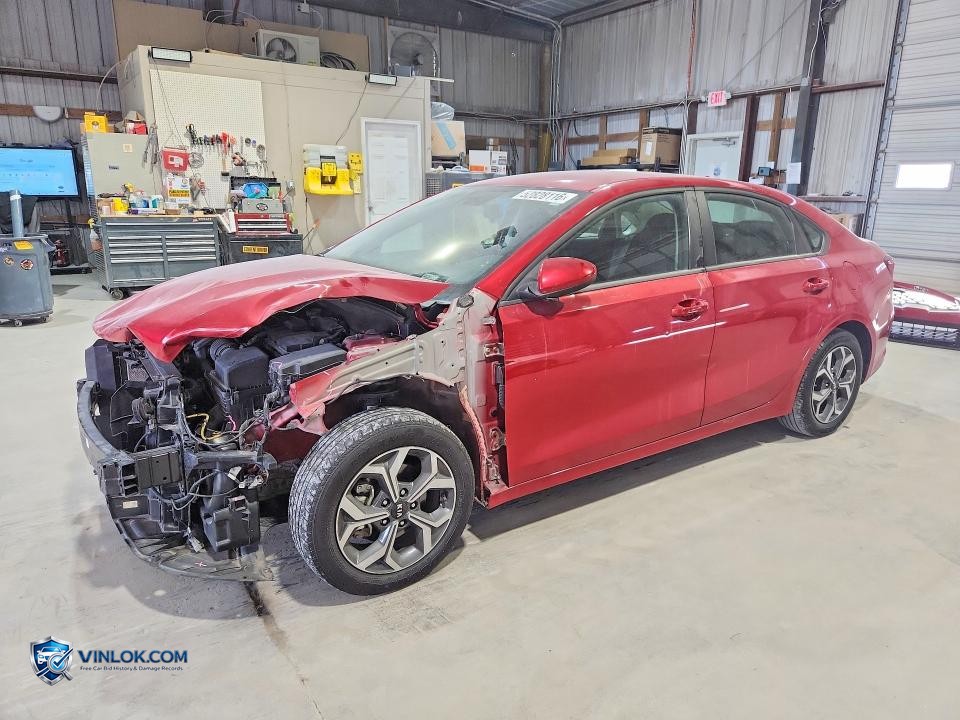 2021 KIA FORTE LXS – Lot 52828116 auction photo