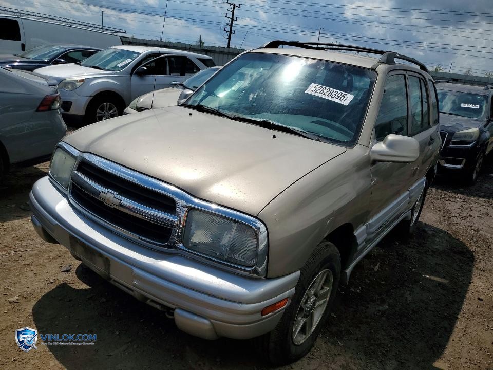 2002 CHEVROLET TRACKER LT – Lot 52828396 auction photo