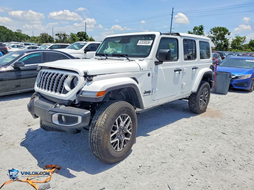 2026 JEEP WRANGLER SAHARA – Lot 52830036 auction photo