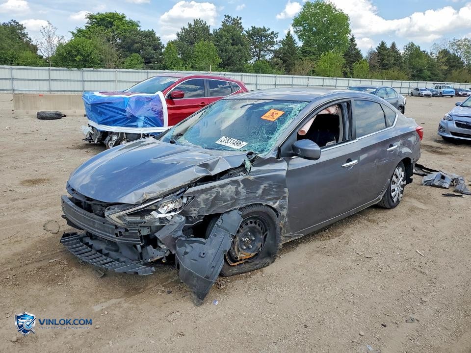 2017 NISSAN SENTRA S – Lot 52831496 auction photo