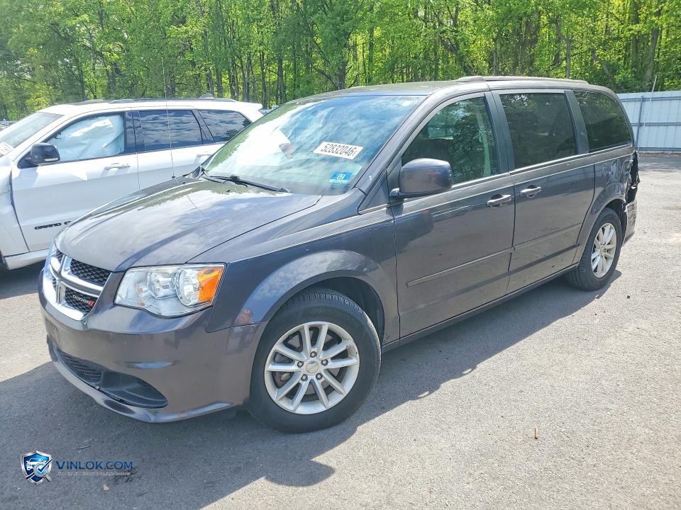 2015 DODGE GRAND CARAVAN SXT – Lot 52832046 auction photo