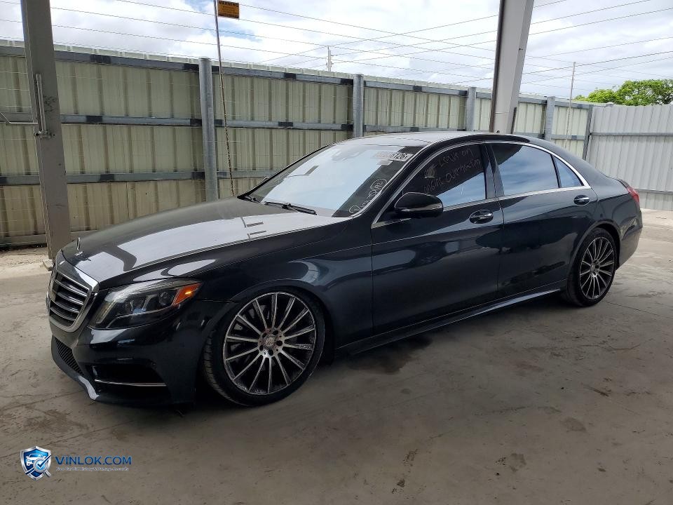 2015 MERCEDES-BENZ S 550 – Lot 52836126 auction photo