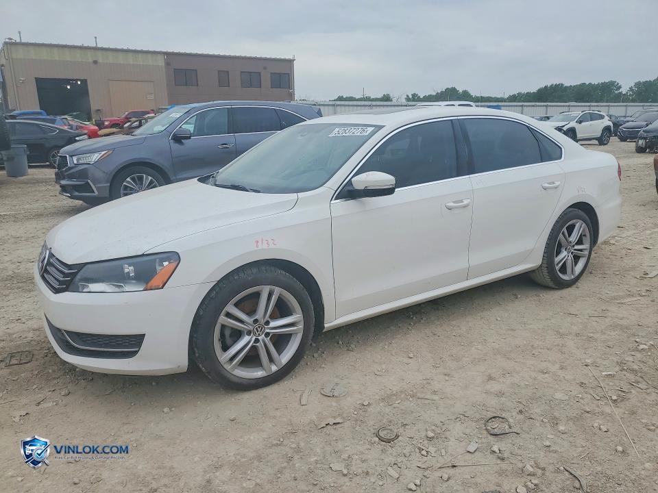 2014 VOLKSWAGEN PASSAT SE – Lot 52837276 auction photo