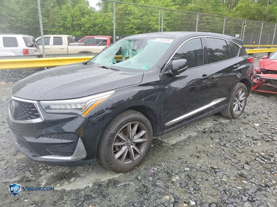 2020 ACURA RDX TECHNOLOGY – Lot 52838236 auction photo