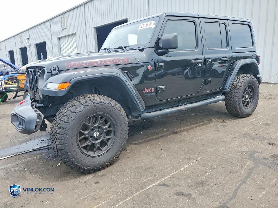 2021 JEEP WRANGLER UNLIMITED RUBICON – Lot 52838656 auction photo