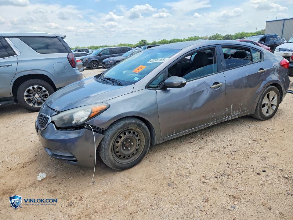 2016 KIA FORTE LX – Lot 52840186 auction photo
