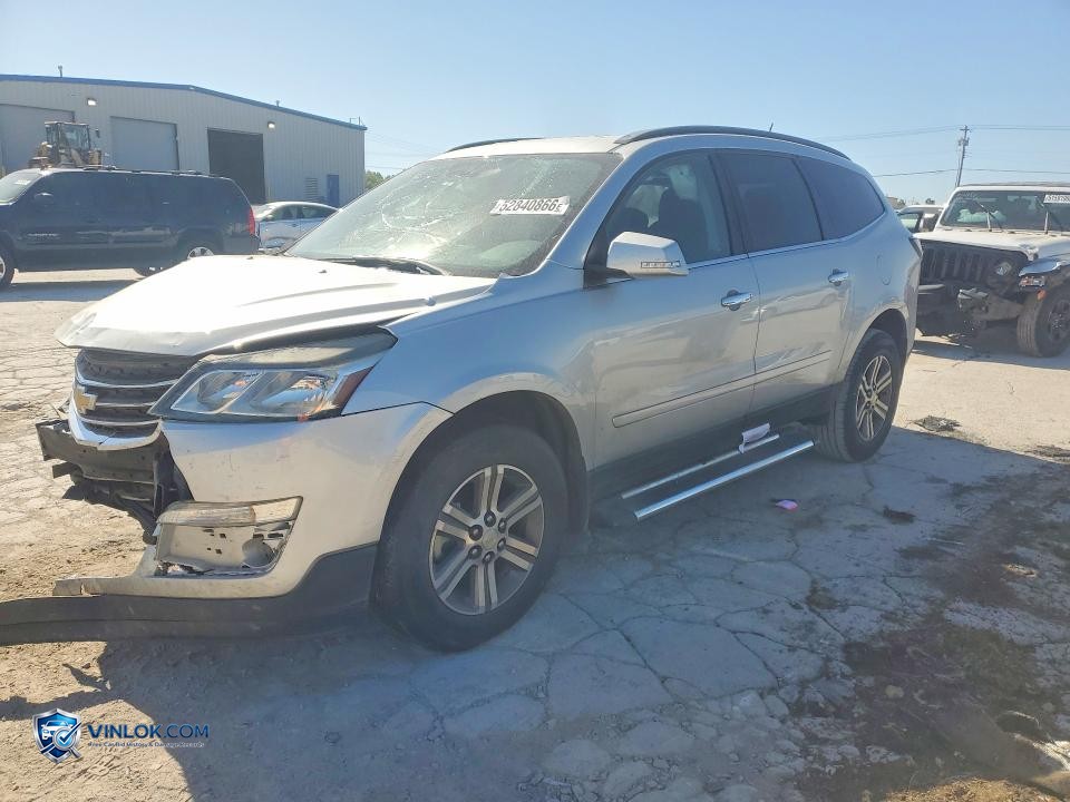 2017 CHEVROLET TRAVERSE LT – Lot 52840866 auction photo
