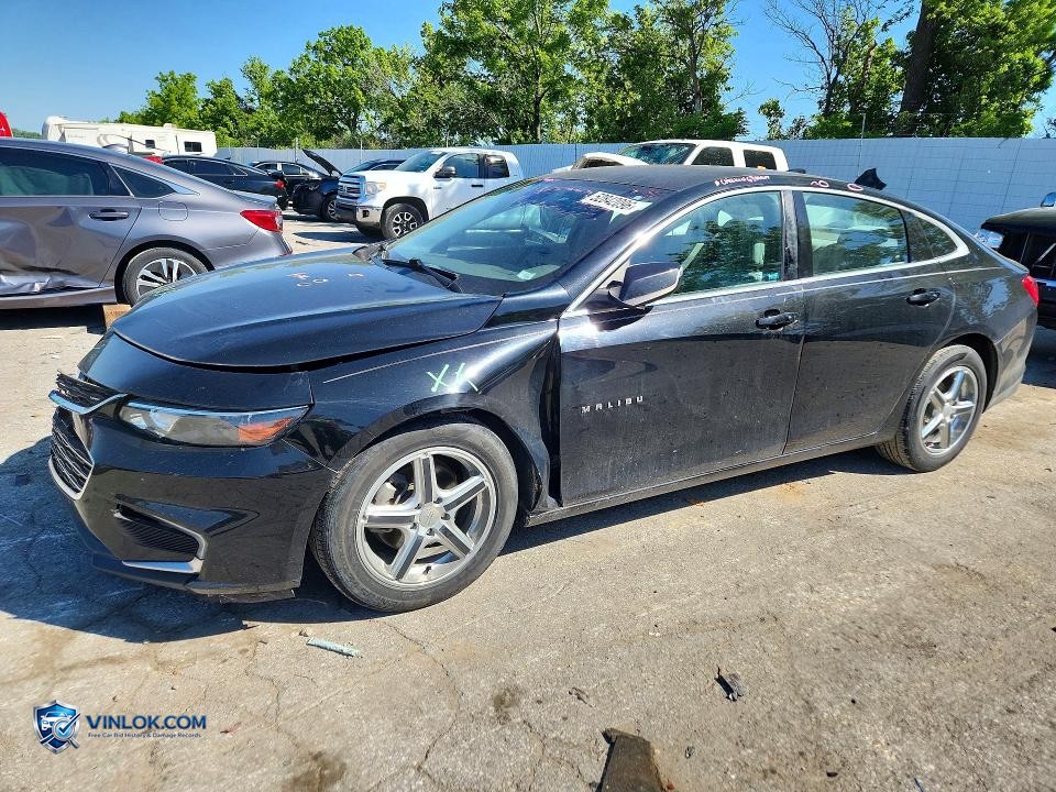 2017 CHEVROLET MALIBU LT – Lot 52842096 auction photo