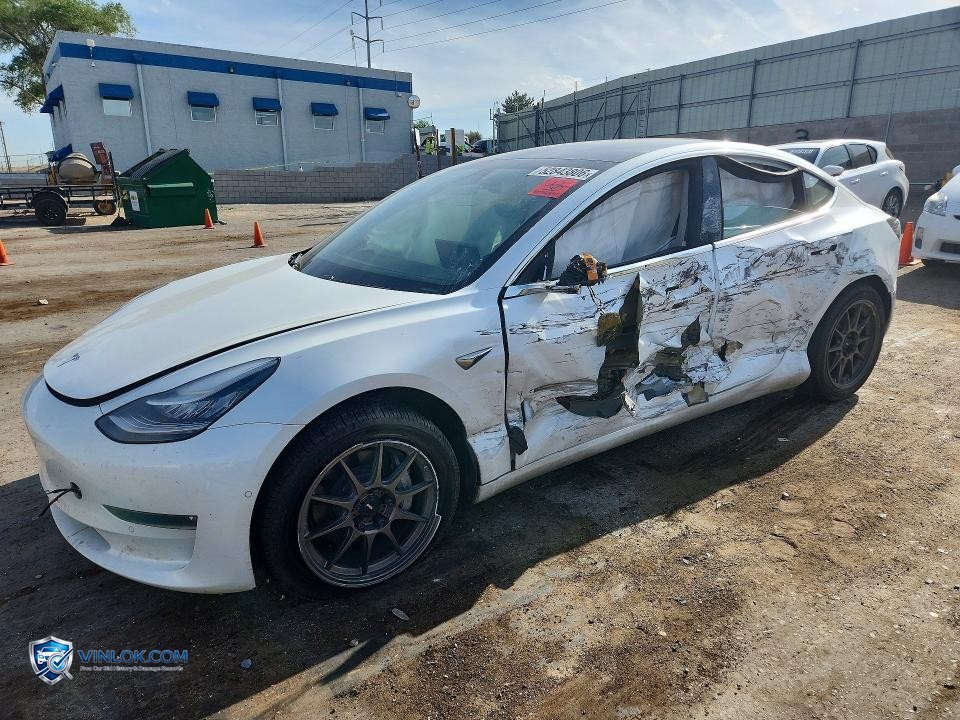 2020 TESLA MODEL 3 – Lot 52843806 auction photo